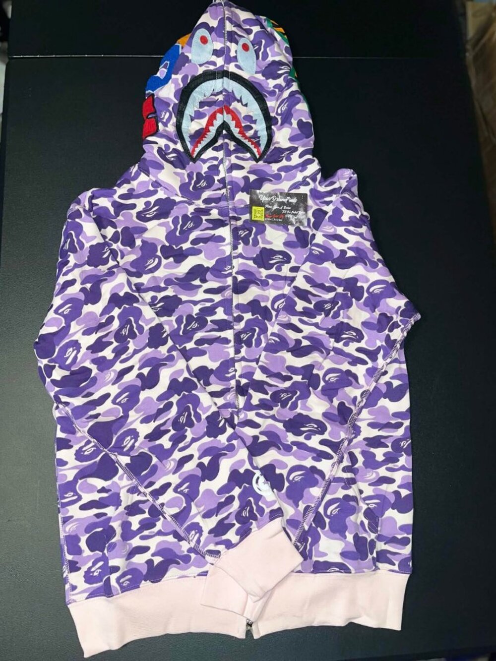 BAPE ABC Camo Shark Full Zip Hoodie